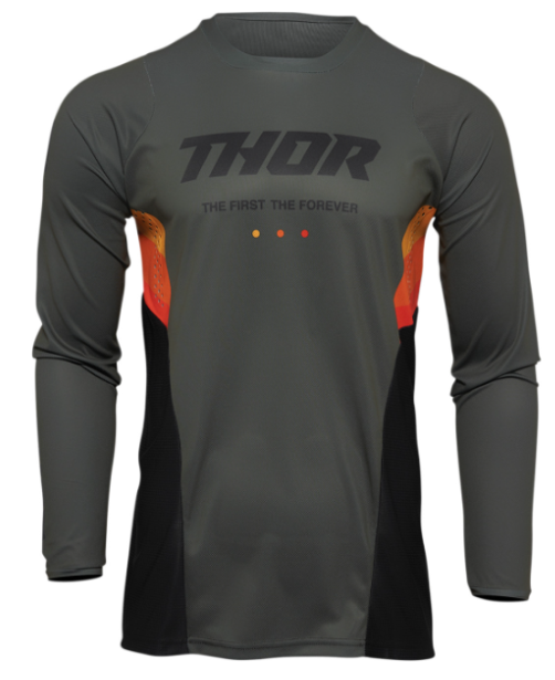 Main image of 2022 Thor Pulse React Jersey (Green/Black)