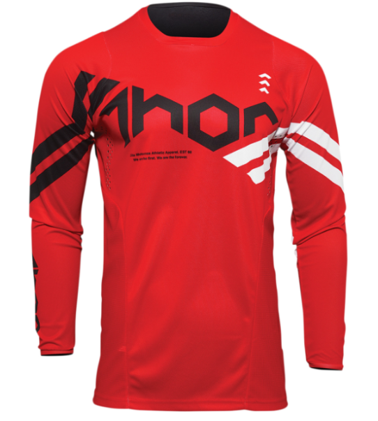 Main image of 2022 Thor Pulse Cube Jersey (Red/White/Black)