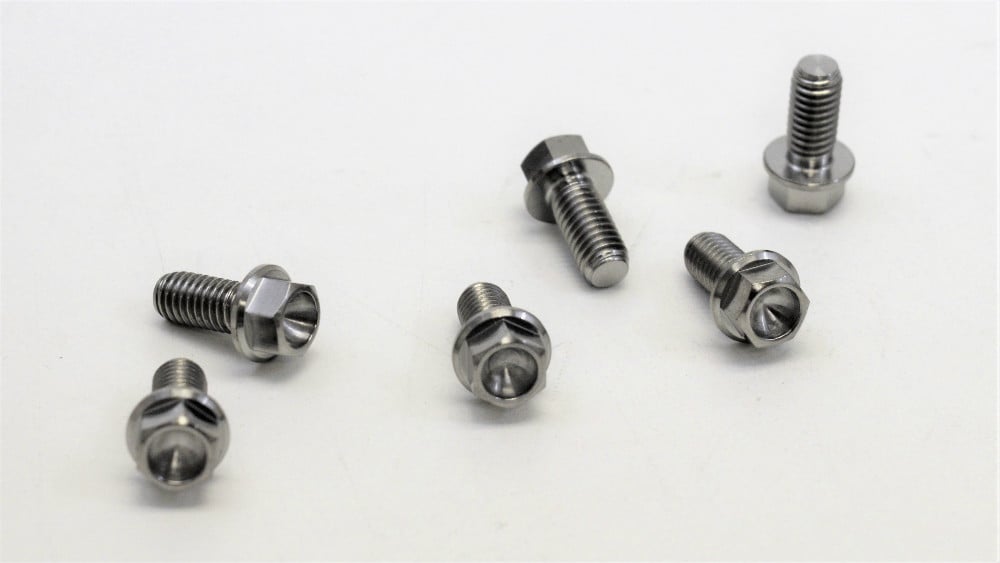 Main image of Warp 9 KTM/Husqvarna/Sherco Titanium Brake Rotor Bolt Kit