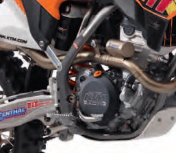 Main image of KTM Frame Decals (Black) SX/XC 11-13