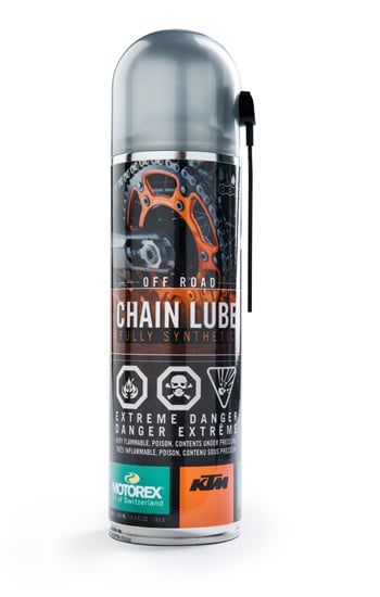 Chain Lube Off-Road by Motorex - Fully synthetic off-road chain lubricant