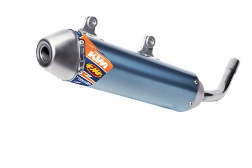 Main image of KTM/FMF 2.1 Titanium Powercore Silencer 125/150 16-18