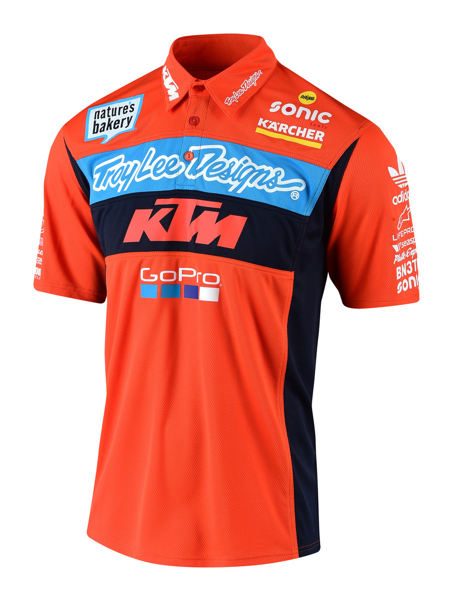 AOMC.mx: TLD KTM Pit Shirt (Orange)