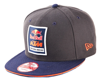 AOMC.mx: RedBull/KTM Factory Racing Logo Hat (Gray/Navy Blue)