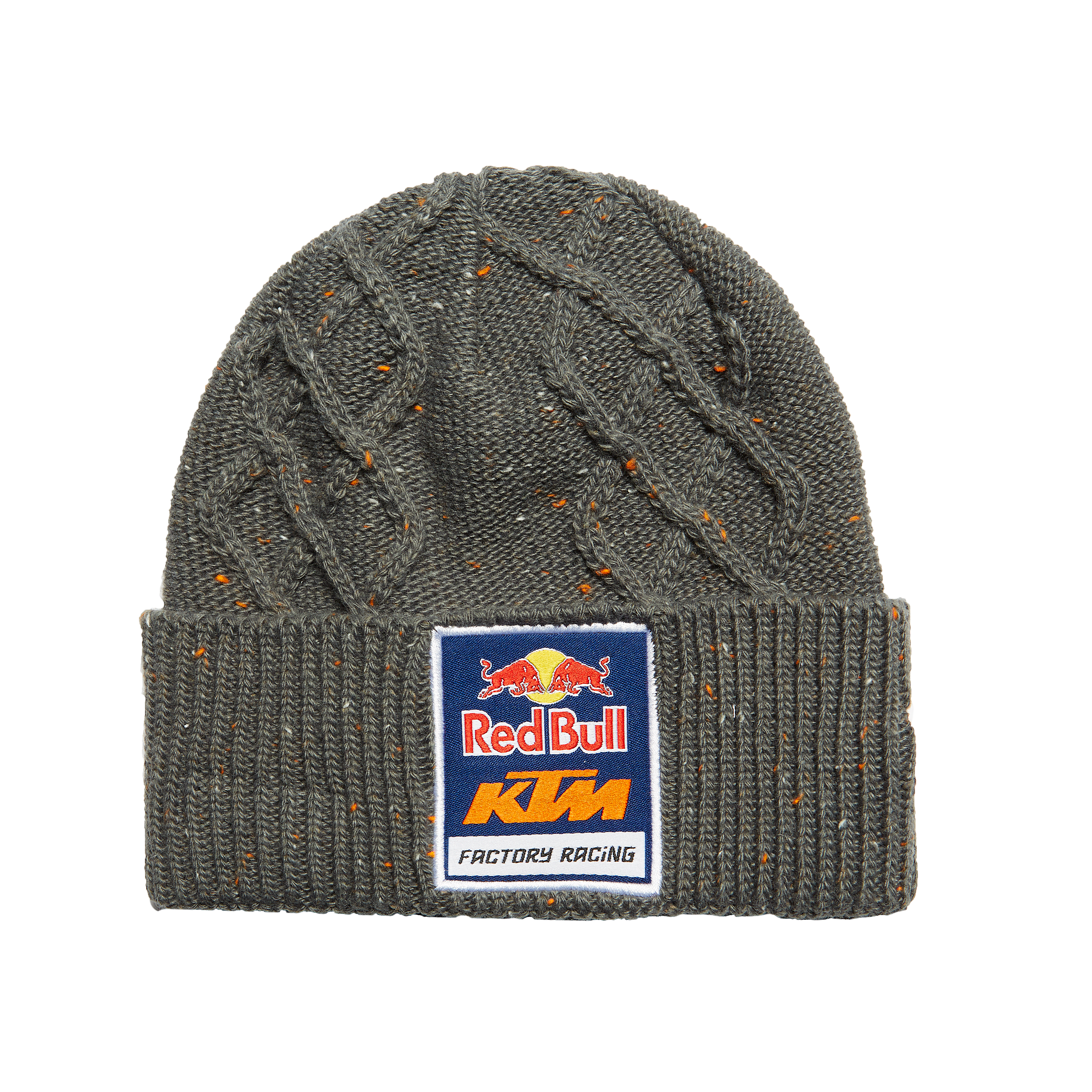 Main image of Red Bull KTM Factory Racing Speckled Cable Knit Beanie Grey