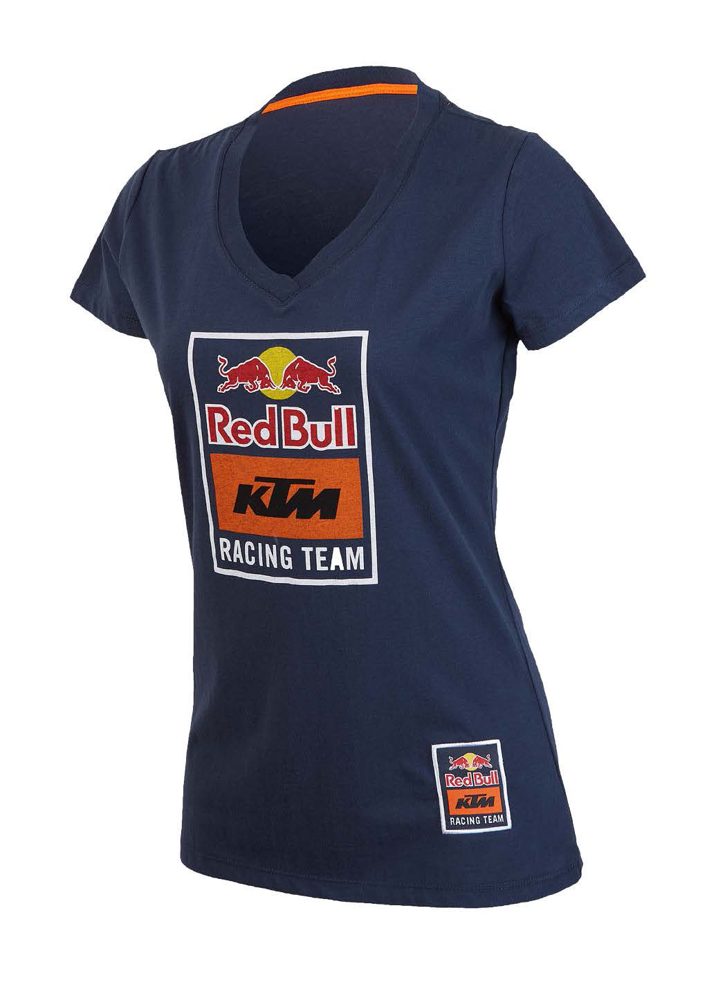 Main image of RedBull/KTM Womens Logo V-Neck Tee (Small)