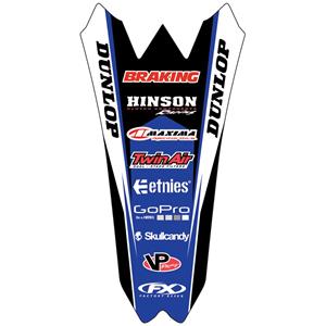 Main image of Factory Effex Yamaha Rear Fender Decal YZ250F 2009