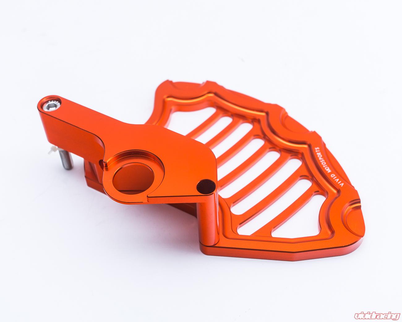 Main image of AMP Billet Front Brake Guard (Orange) KTM 07-14