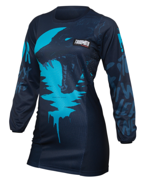 Main image of 2022 Thor Women's Pulse Counting Sheep Jersey (Blue/Aqua)