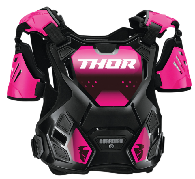 Main image of 2022 Thor Women's Guardian Roost Guard (Black/Pink)