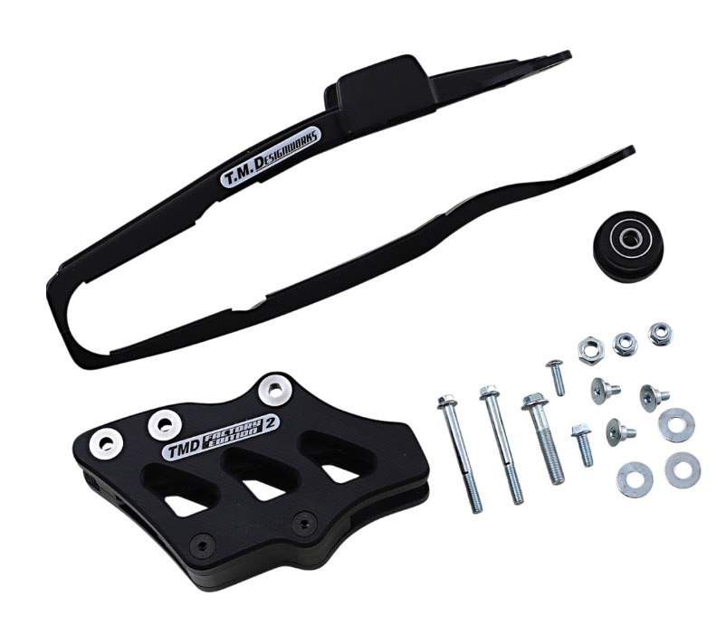 Main image of TMD Dirt Cross Slide & Glide Kit (Black) YZ250/450F 19-22