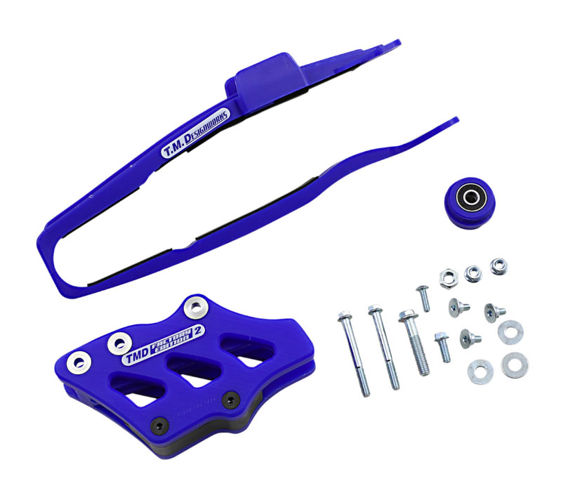 Main image of TMD Dirt Cross Slide & Glide Kit (Blue) YZ250/450F 19-22