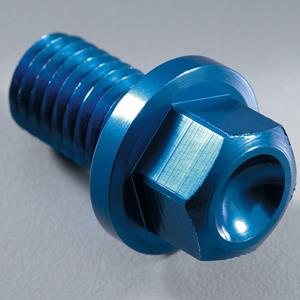 Main image of Yamaha Magnetic Oil Drain Plug (Blue) YZ 250 09-18