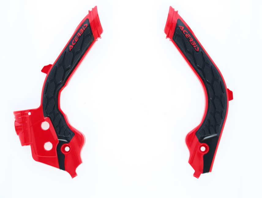 Main image of Acerbis GasGas X-Grip Frame Guards 21-23 (Black/Red)