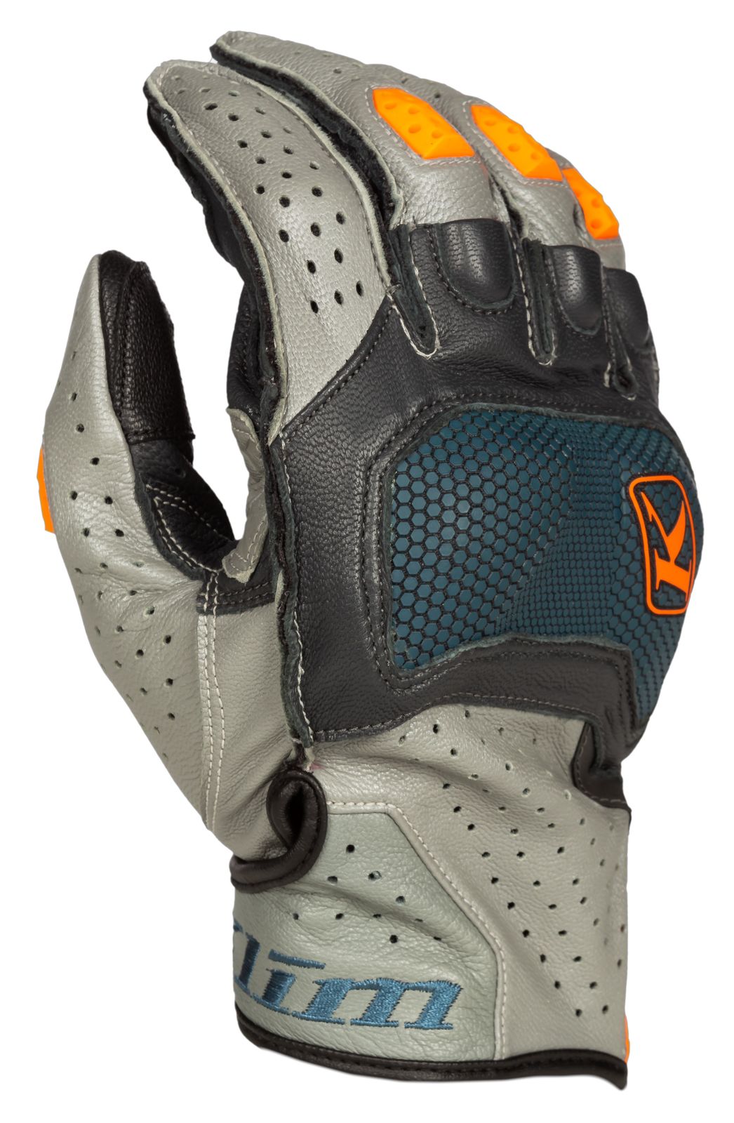 Main image of Klim Badlands Aero Pro Short Glove (Petrol - Orange)