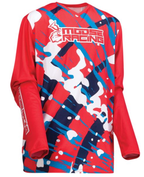 Main image of Moose Racing Youth Agroid Jersey (Red)