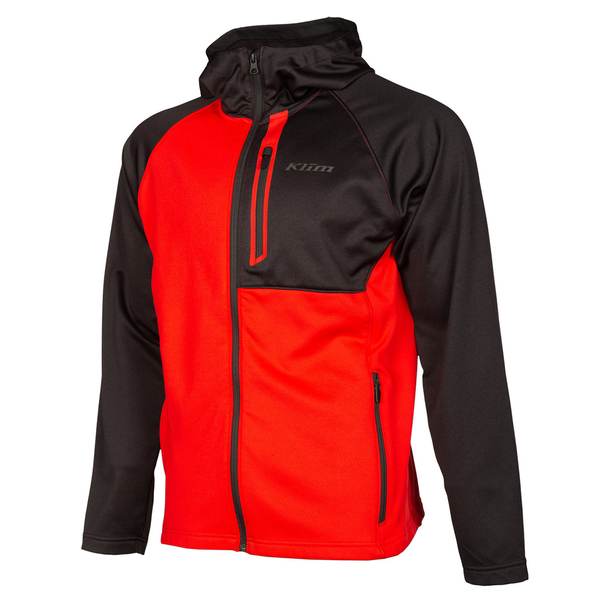 Main image of Klim Alpha Hoodie (Risk Red - Black)