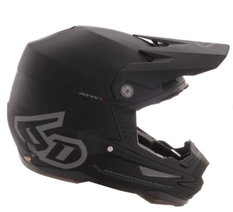 Main image of 6D ATR-1 Solid Helmet (Black)