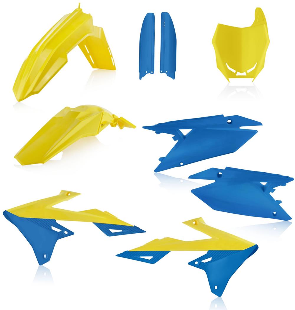 Main image of Acerbis Full Plastic Kit (Yellow/Blue) RMZ 19-22