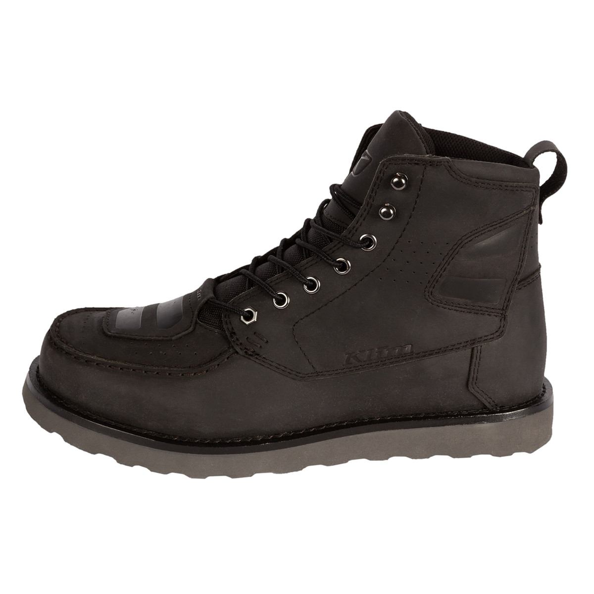 Klim Blak Jak Leather Boot (Gunmetal Black): AOMC.mx