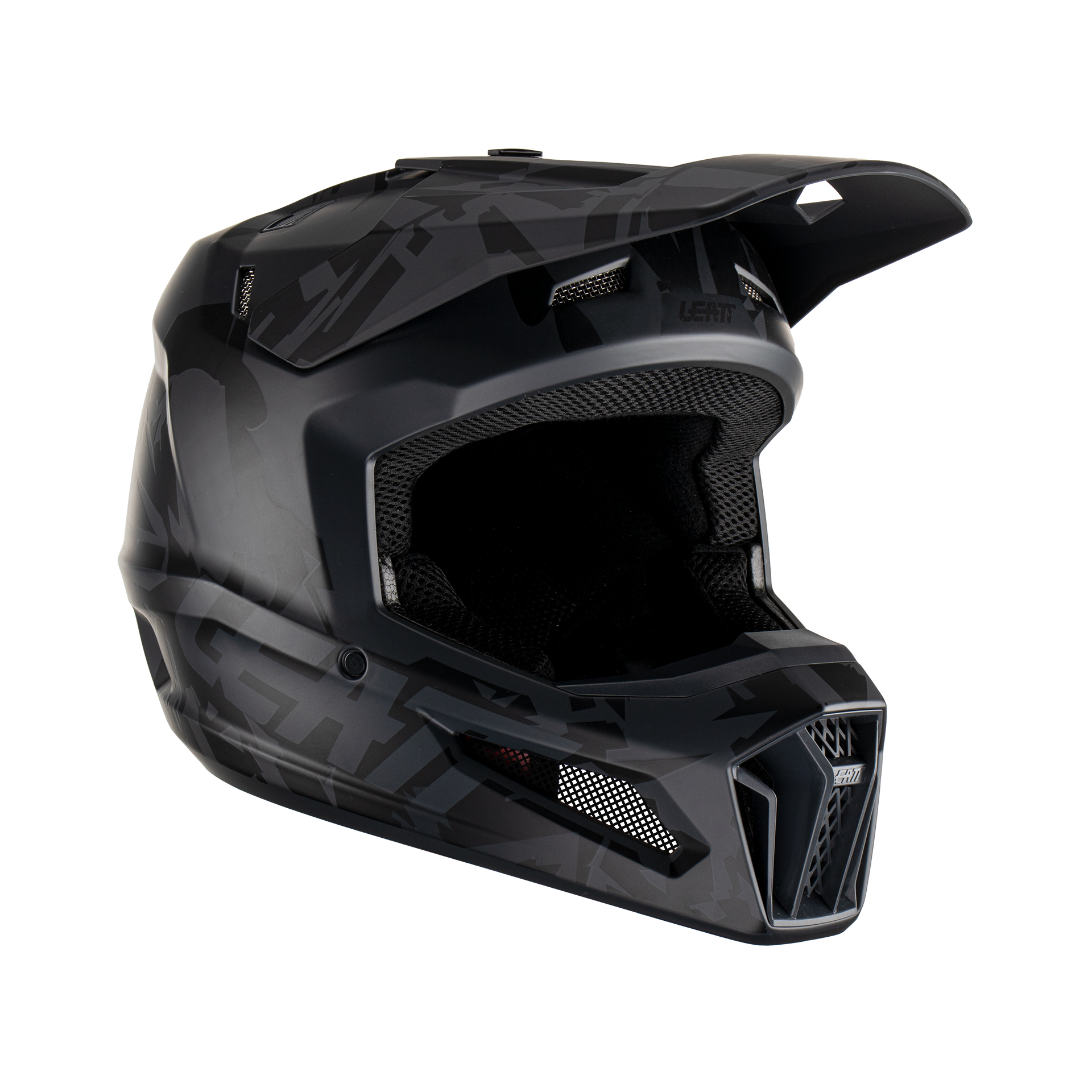 Main image of 2023 Leatt Junior V23 3.5 Moto Helmet (Black)