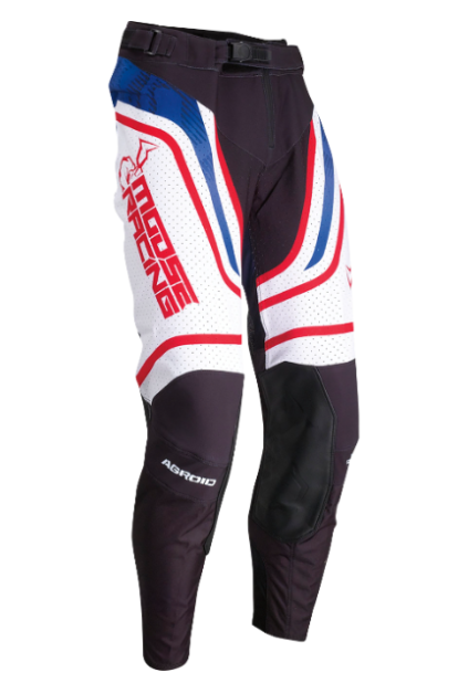 Main image of 2023 Moose Racing Agroid Pants (Black/Blue/Red)