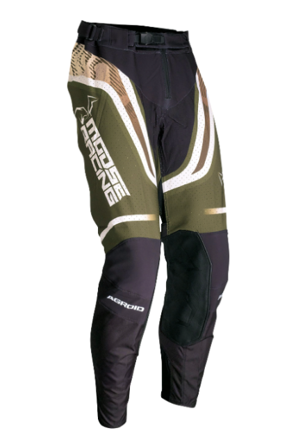 Main image of 2023 Moose Racing Agroid Pants (Black/Olive)