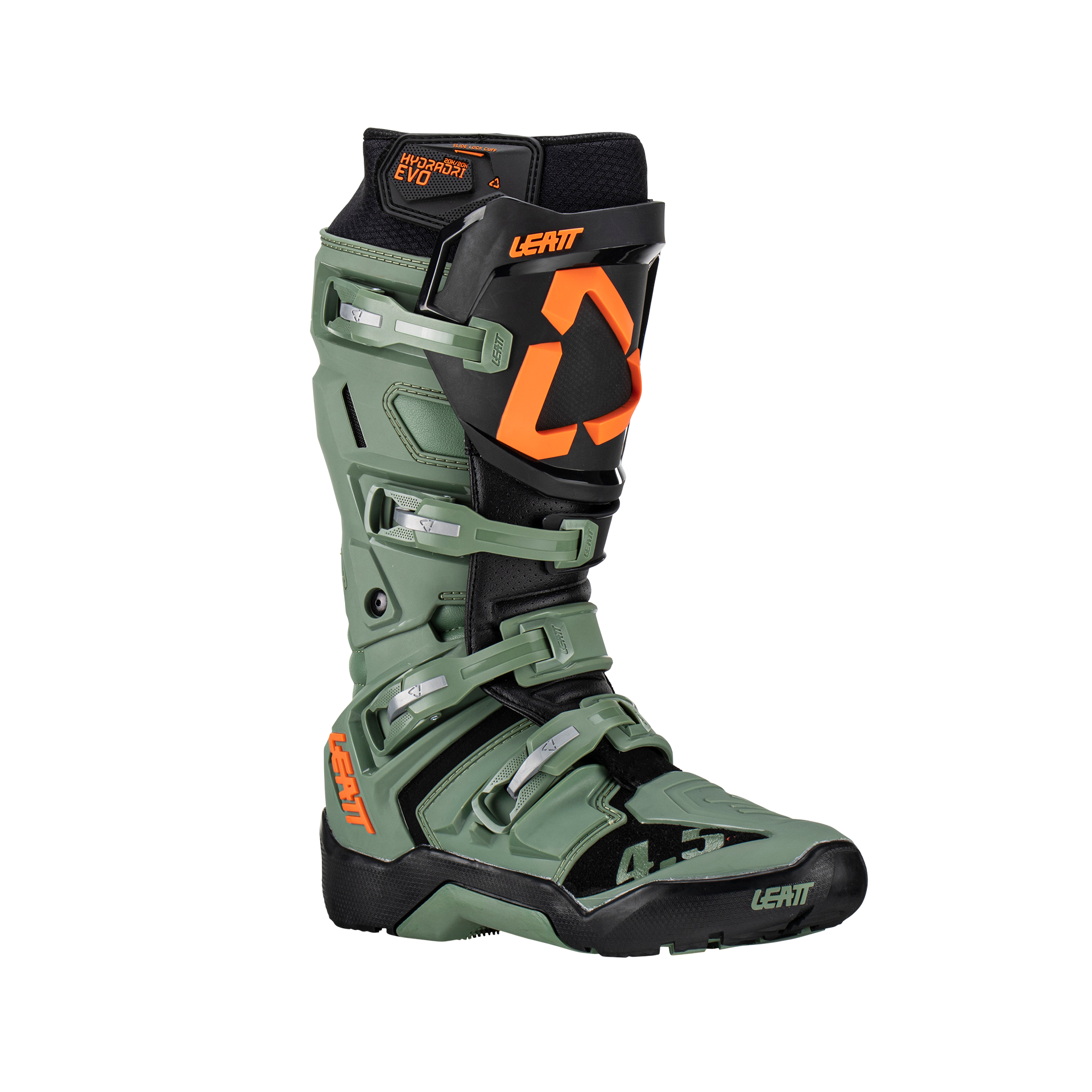 Main image of 2023 Leatt 4.5 HydraDri Boots (Black/Green/Orange)