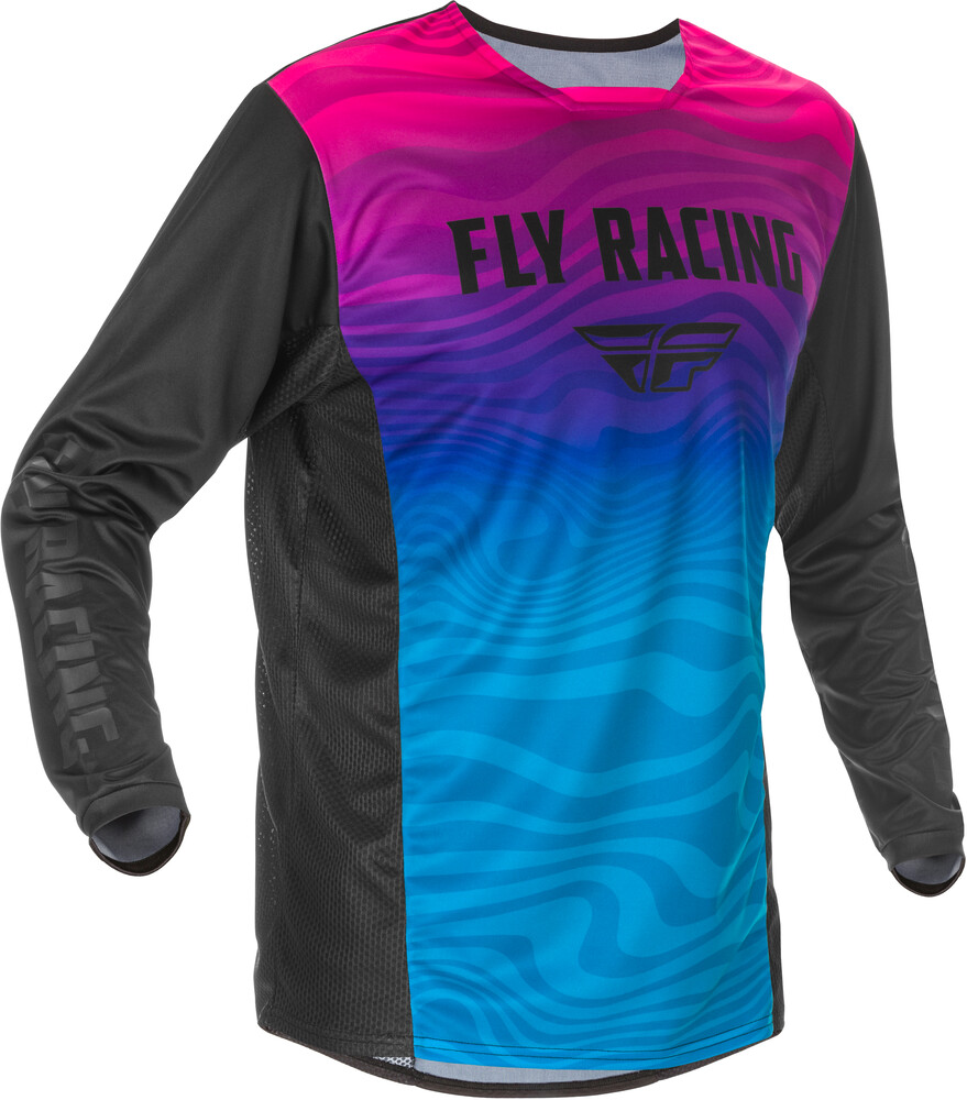 Main image of Fly Racing Kinetic S.E. Jersey (Black/Pink)