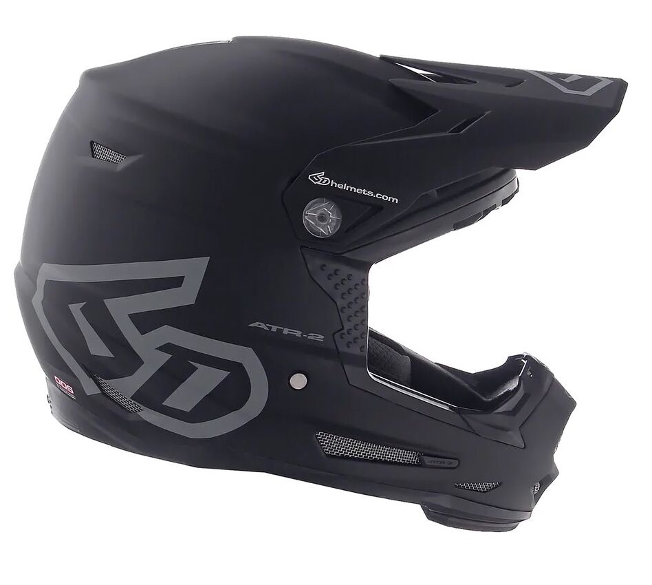 Main image of 6D ATR-2Y Youth Solid Helmet (Black)