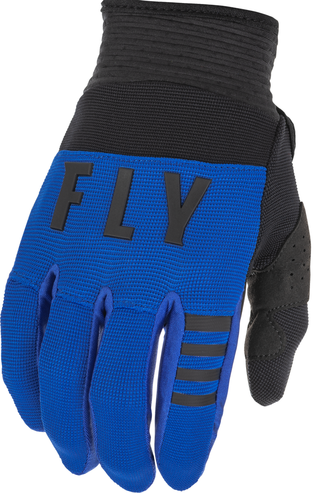 Main image of Fly Racing Youth F-16 Gloves (Black/Blue)