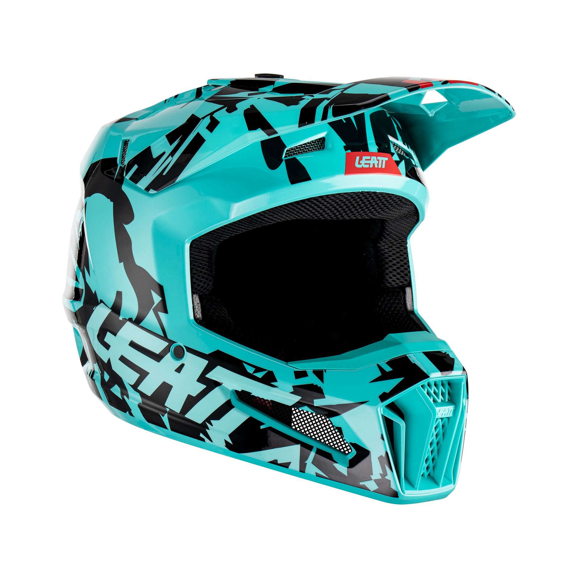 Main image of 2023 Leatt Junior V23 3.5 Moto Helmet (Blue/Black)