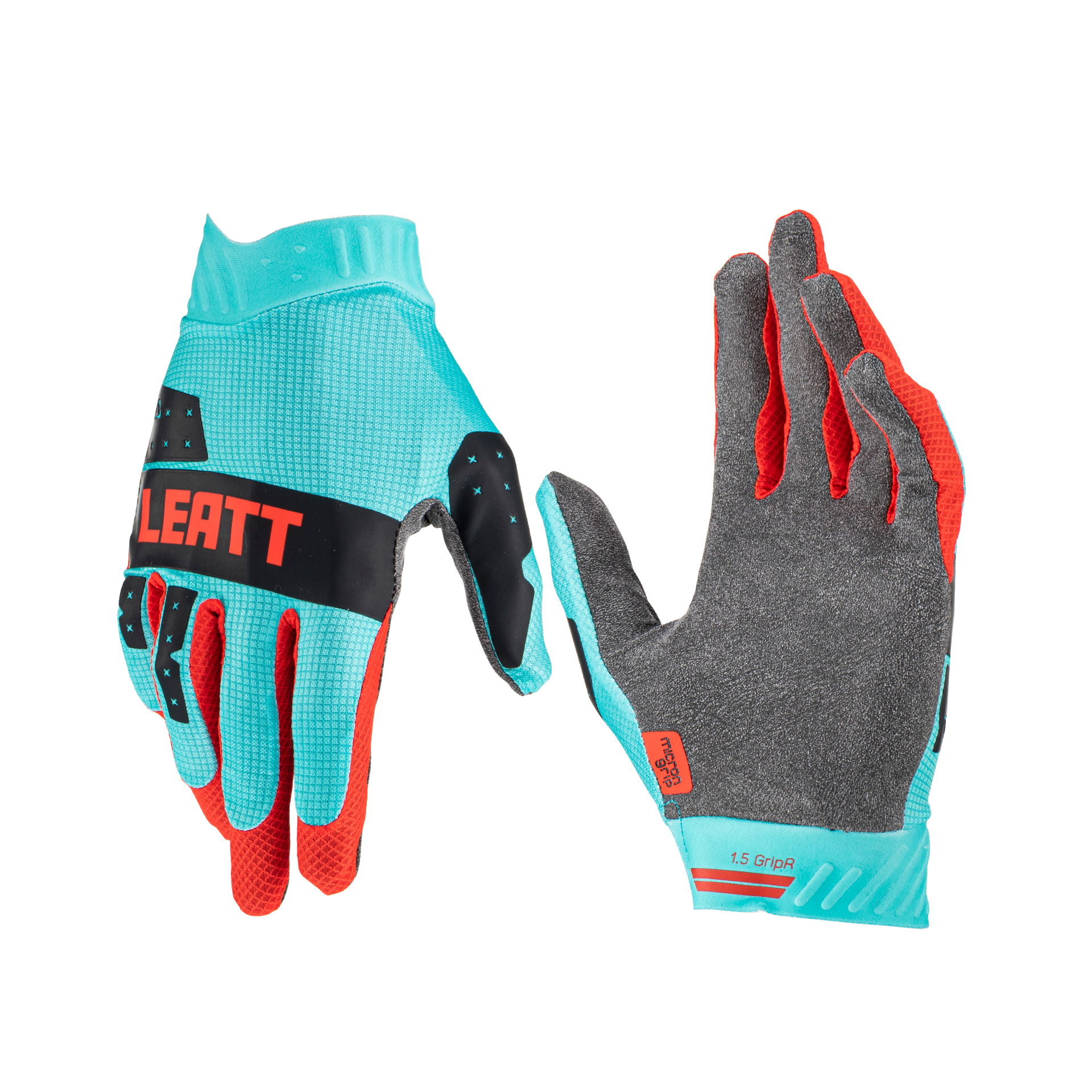 Main image of 2023 Leatt Junior 1.5 Moto Gloves (Black/Red/Blue)