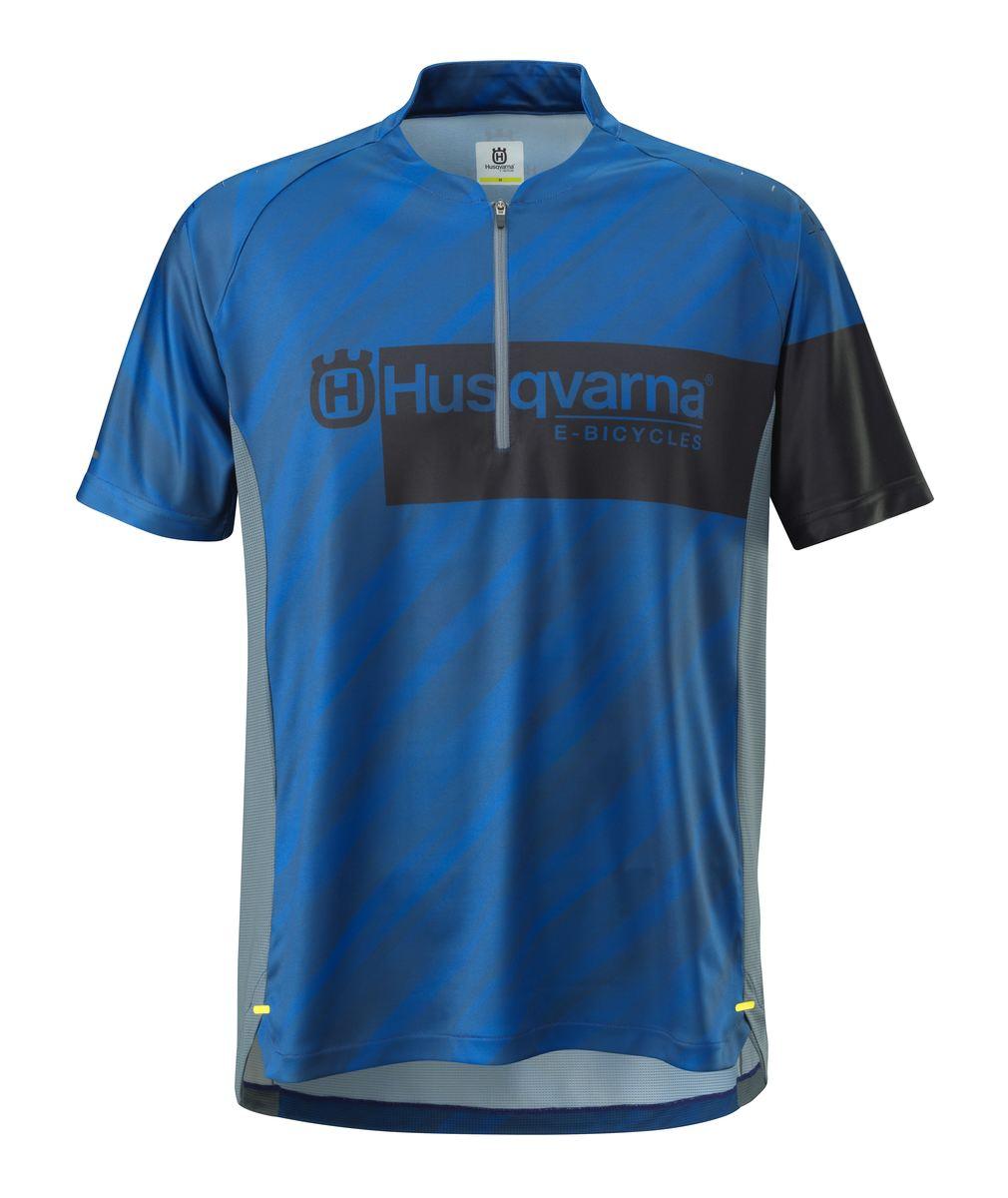 Main image of Husqvarna Discover 1/2 Zip Jersey (Blue)