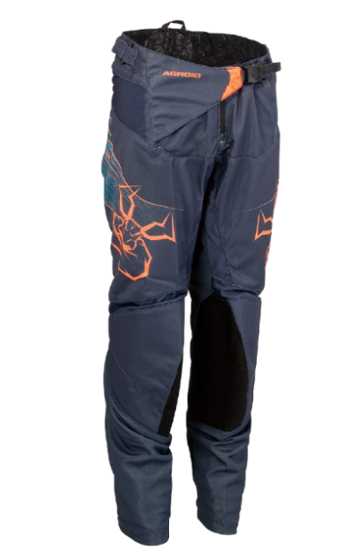 Main image of 2023 Moose Racing Youth Agroid Pants (Blue/Orange)