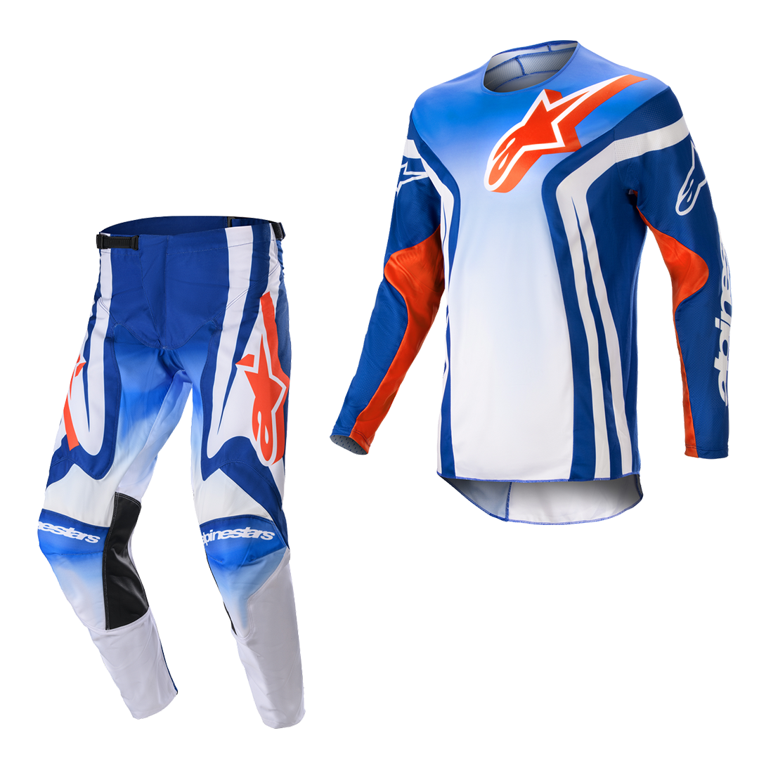 Main image of 2023 Alpinestars Racer Semi Gear Set (Blue/Orange)