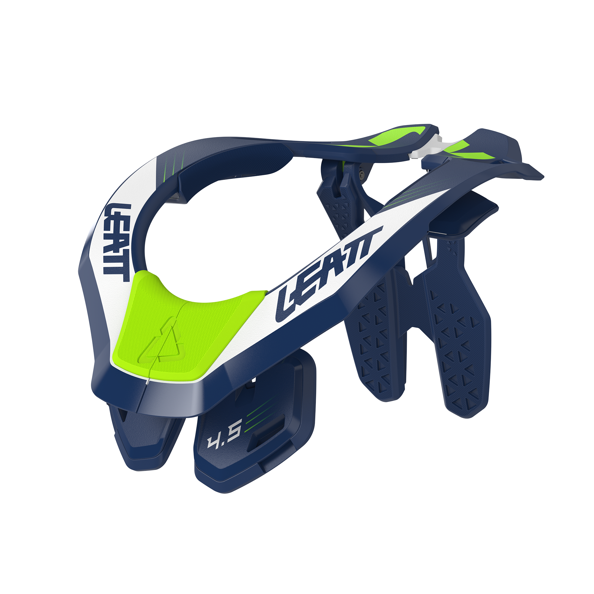 Main image of 2023 Leatt Neck Brace 4.5 (Blue/White/Green)