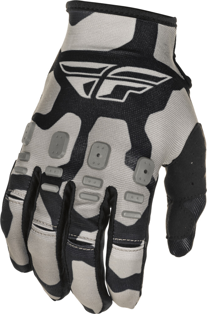 Main image of Fly Racing Kinetic K221 Gloves (Black/Grey)