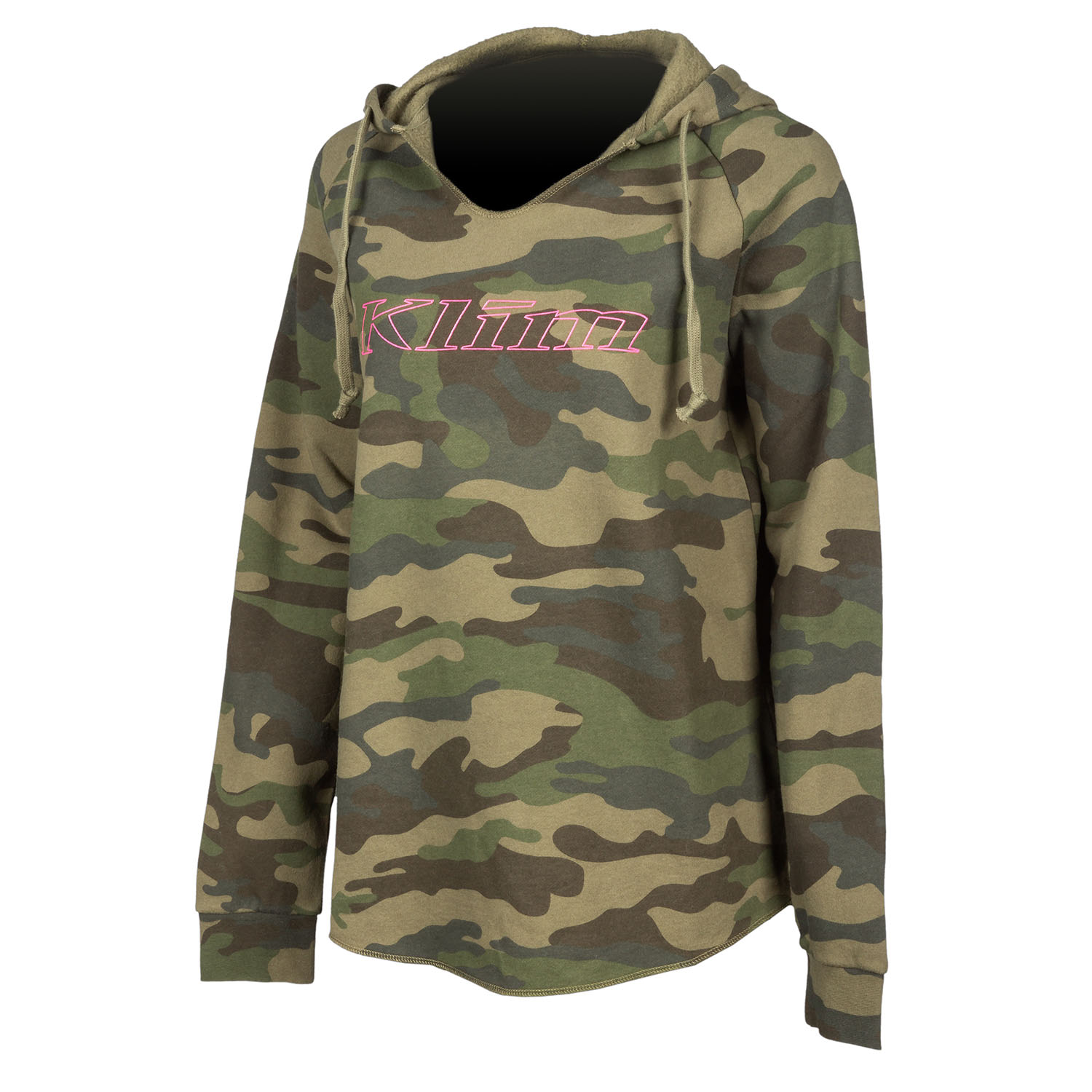 Main image of Klim Coast Hoodie (Forest Camo - Pink)