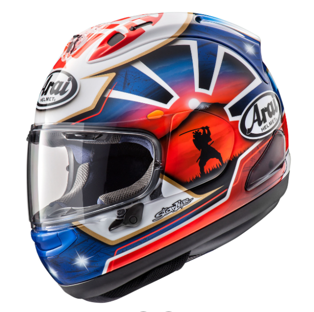 Main image of Arai Corsair-X Dani Samuri-2 Helmet (Blue)