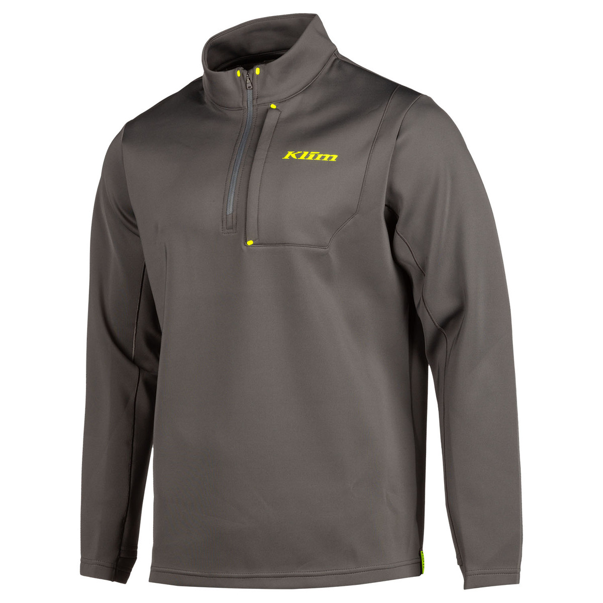 Main image of Klim Defender ¼ Zip Pullover (Asphalt - Hi-Vis)