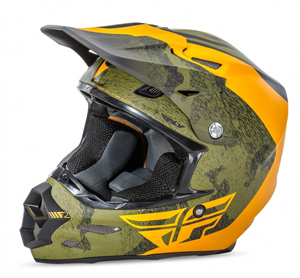 Main image of Fly F2 Carbon Pure Helmet Matte Black/Orange/Camo