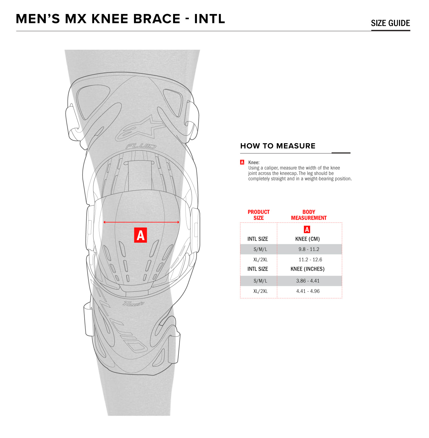 Coppia Ginocchiere Alpinestars Fluid Pro Knee Brace Set - Ginocchiere /  Tutori - Clothings MX / Enduro Global Store Mx