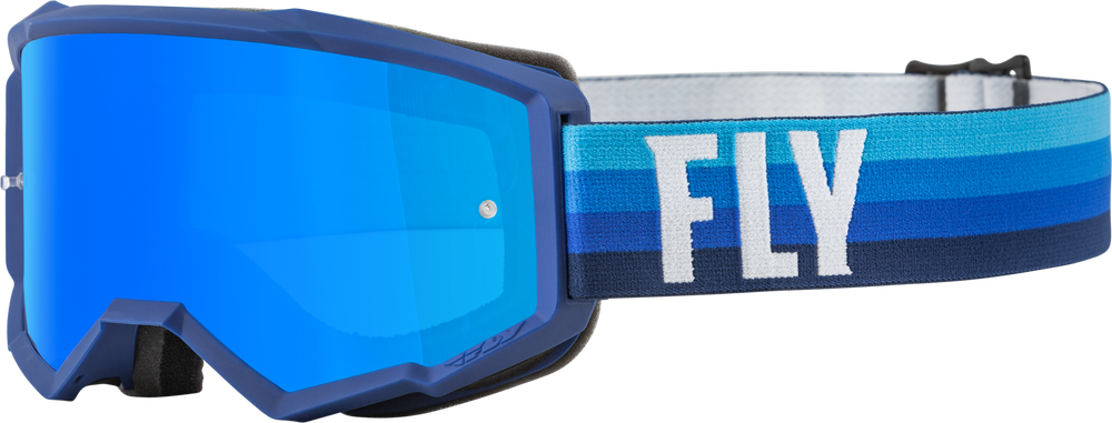 Main image of Fly Racing Youth Zone with Smoke Lense (Black/Blue)