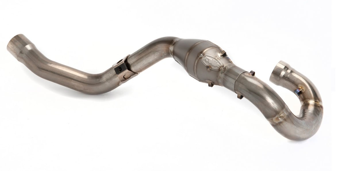 FMF Megabomb Header (Titanium) KTM/HQV 350 SXF/XCF/FC/FX 16-18: AOMC.mx