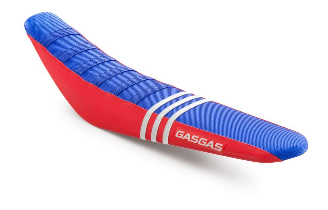 Main image of GasGas Factory Racing Seat (Blue/Red)