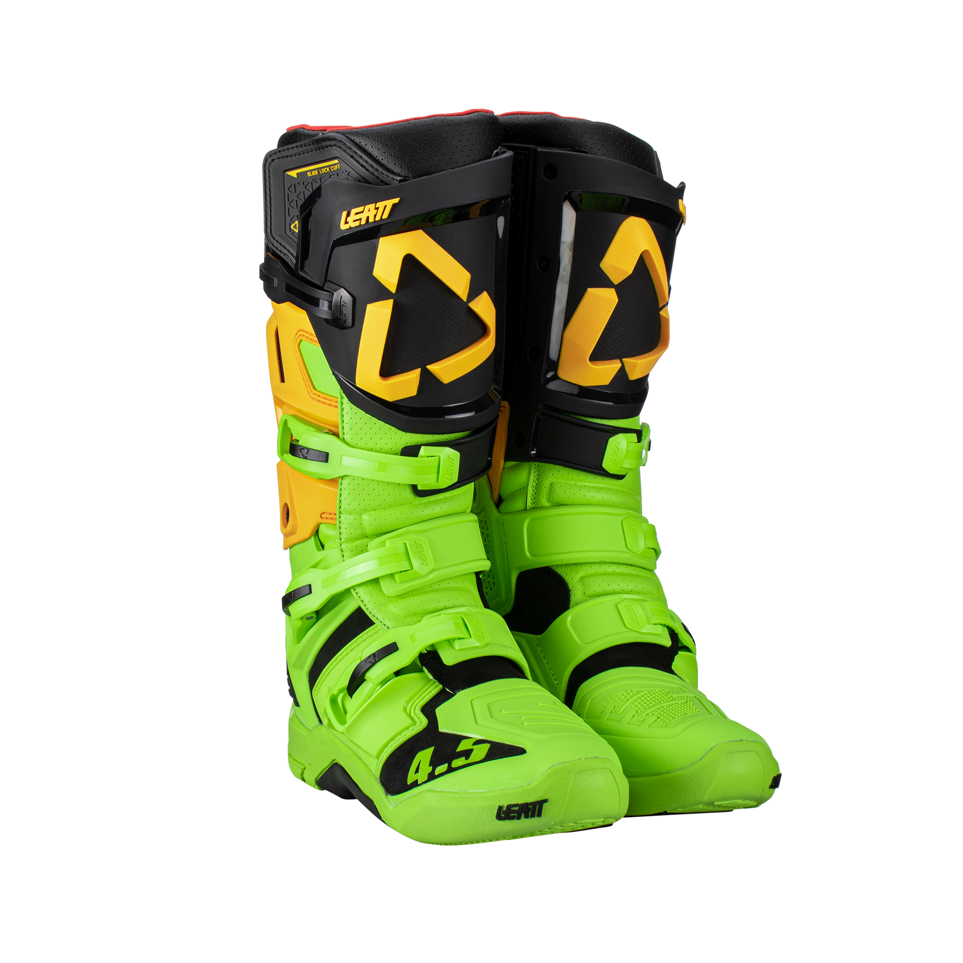 Main image of 2023 Leatt 4.5 Boots (Black/Green/Orange)