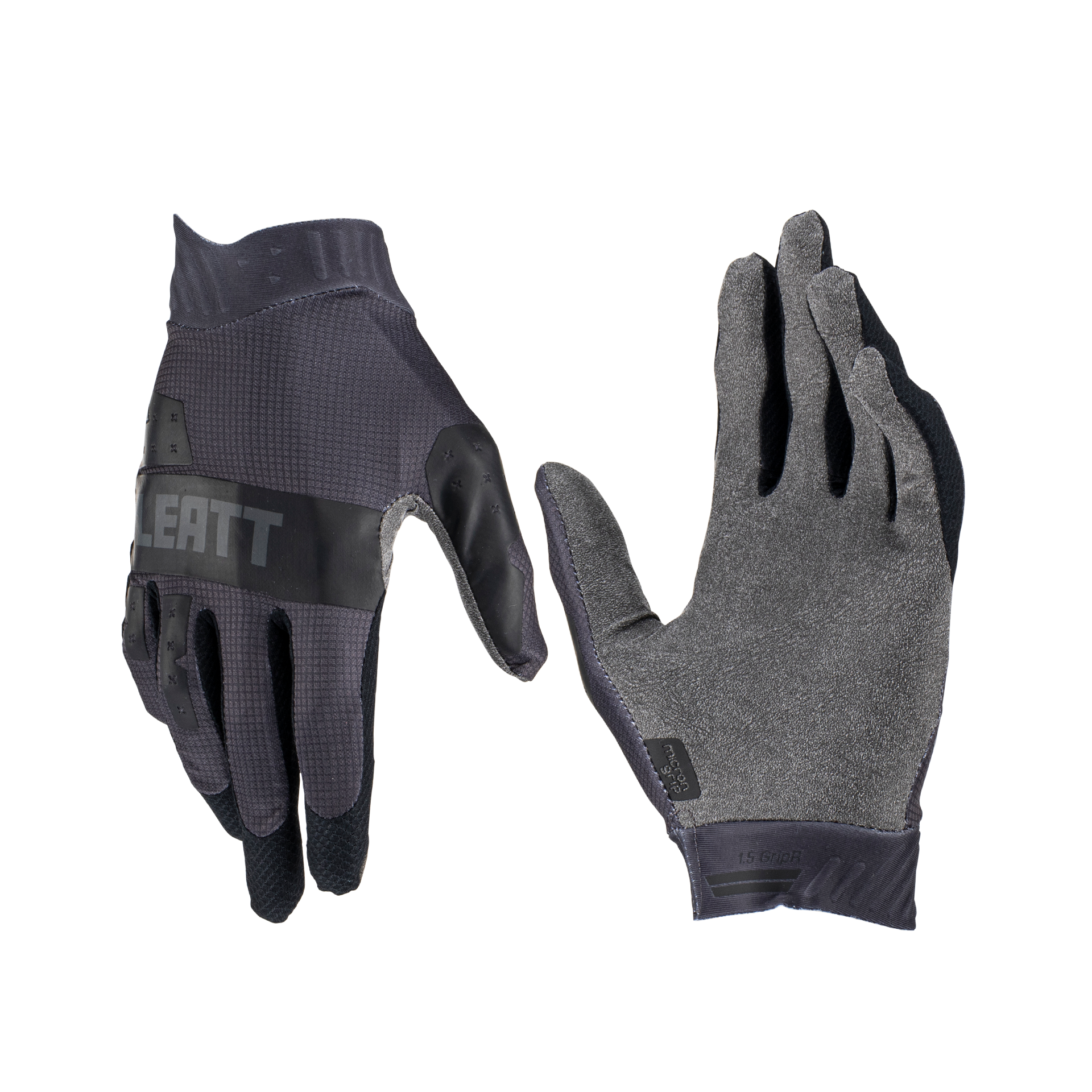 Main image of 2023 Leatt Junior 1.5 Moto Gloves (Black/Grey)