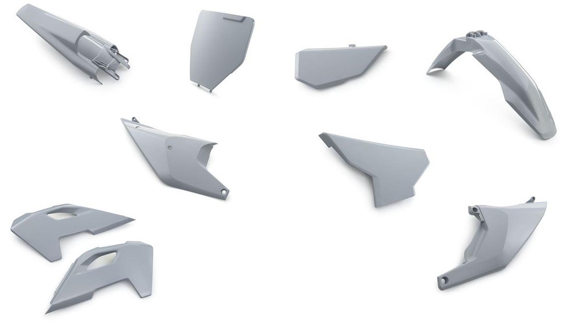 Main image of Husqvarna TC/FC/FX/TX Complete Fairing Kit 2023 (Grey)