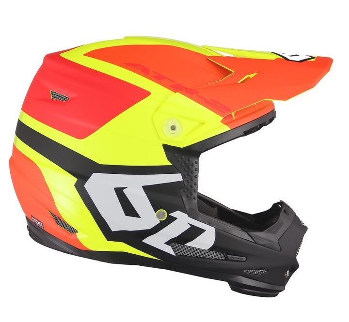 Main image of 6D ATR-2Y Youth Helo LE Helmet (Orange/Red/Yellow)